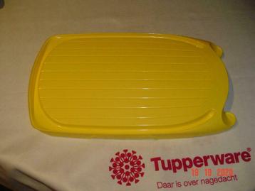 Tupperware snijplank ex demo : zo goed als nieuw, Enlèvement ou Envoi, Comme neuf, Jaune