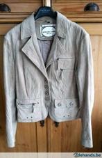 suede jas Mandarin & Mint, Kleding | Dames, Verzenden, Gedragen