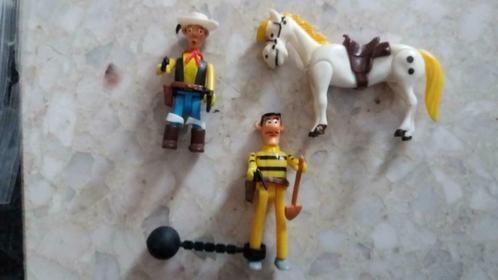 Ik zoek: Lucky Luke popjes  (Niet van Playmobil) + roos/gele, Collections, Jouets miniatures, Utilisé, Envoi