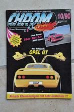 '89 '90 Opel GT Manta Kapitän Ferrari BMW Z1 VW Kever Volvo, Livres, Autos | Brochures & Magazines, BMW, Envoi, /