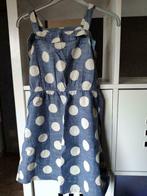 NIEUW blauw polka dot bollen kleedje - maat 122, Fille, Robe ou Jupe, Enlèvement ou Envoi, Neuf