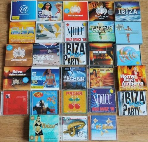 60 "IBIZA" CD's (zie foto's) - Lijst aanwezig, Cd's en Dvd's, Cd's | Dance en House, Overige genres, Ophalen of Verzenden