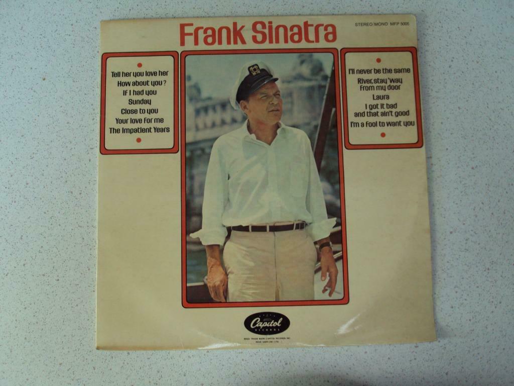 LP "Frank Sinatra" Sunday & Everyday anno 1969, Enlèvement ou Envoi, 12 pouces