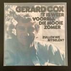 7" Gerard Cox - 't Is Weer Voorbij Die Mooie Zomer (CBS 1973, CD & DVD, Vinyles Singles, 7 pouces, En néerlandais, Envoi, Single