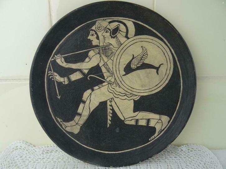 Antiek sierbord T. Hermans schaal T. Hermans curiosa kunst, Antiek en Kunst, Kunst | Overige Kunst, Ophalen of Verzenden