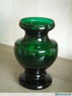 Glazen vaas van uitstekende kwaliteit, Vert, Enlèvement, Utilisé, Moins de 50 cm