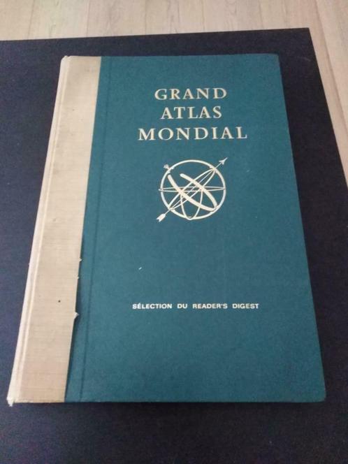 Grand atlas mondial, Reader's Digest, Livres, Histoire mondiale, Utilisé, Enlèvement ou Envoi
