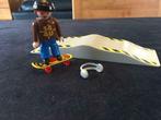 Playmobil skateboard avec piste, Kinderen en Baby's, Speelgoed | Playmobil, Complete set, Gebruikt, Ophalen