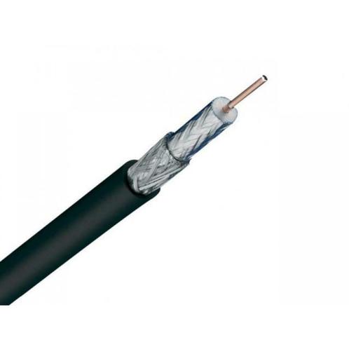 Coaxkabel voor buiten en binnenhuis (100m), Audio, Tv en Foto, Audiokabels en Televisiekabels, Nieuw, Coaxiale kabel, 10 meter of meer