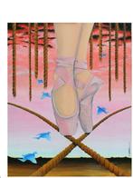 Surrealisme - olieverfschilderij, Antiek en Kunst, Ophalen