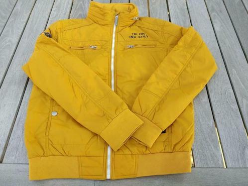 Geel/Okerkleurige jas Sevenoneseven maat 158/164, Kinderen en Baby's, Kinderkleding | Maat 158, Zo goed als nieuw, Jongen, Jas