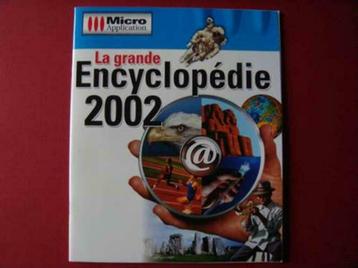La grande encyclopédie 2002 Micro Application 4CD, Informatique & Logiciels, Enlèvement ou Envoi, Utilisé