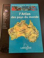 Larousse encyclopédie des jeunes - L’Atlas des pays du monde, Comme neuf, Monde