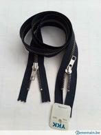 tirette double curseur 70 cm métallique marine, Hobby & Loisirs créatifs, Enlèvement ou Envoi, Neuf