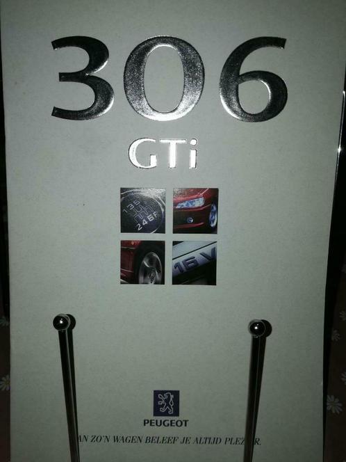 PEUGEOT 306 GTI brochure, Boeken, Auto's | Folders en Tijdschriften, Nieuw, Peugeot, Ophalen of Verzenden