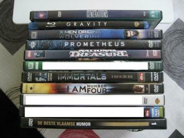 verschillende DVD's beschikbaar voor biedingen