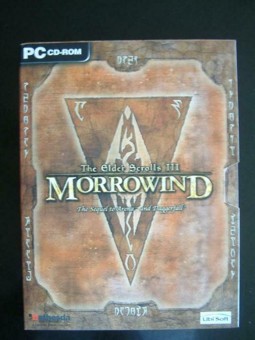 Jeu vidéo PC - MORROWIND - The Elder Scrolls III, Consoles de jeu & Jeux vidéo, Jeux | PC, Comme neuf, Jeu de rôle (Role Playing Game)