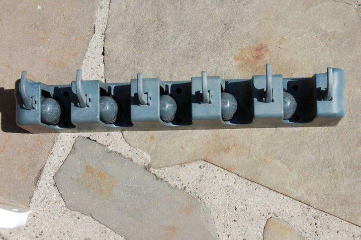 Porte balais / serviettes mural, Huis en Inrichting, Woonaccessoires | Overige, Gebruikt