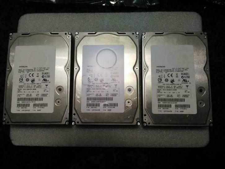 Lot de 3 disques durs Hitachi 450Gb 15K SAS = 1,35Tb, Computers en Software, Harde schijven, Gebruikt, Server, Intern, HDD, SAS