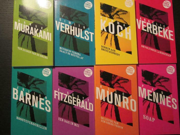 Humo's zomerliefdes  -Volledige reeks- De Morgen, Boeken, Romans, Zo goed als nieuw, Wereld overig, Ophalen of Verzenden