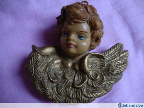 Mooie, goudgele engel ('jaren 50), Antiquités & Art, Curiosités & Brocante