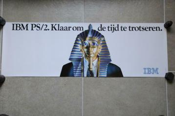 POSTER IBM PS/2 - Toetanchamon Breed 90x30 cm beschikbaar voor biedingen