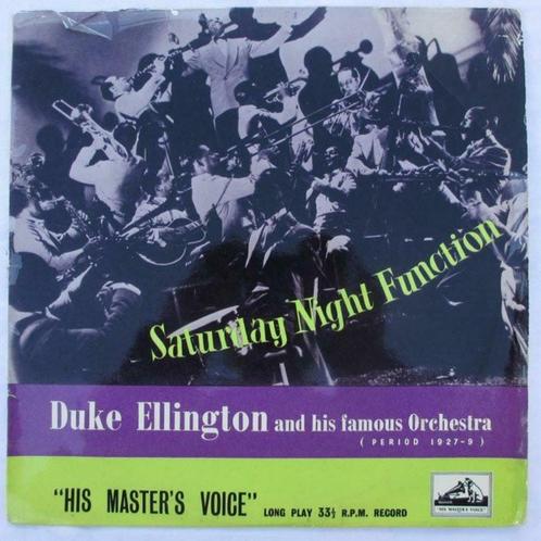 LP Duke Ellington & His Famous Orchestra ‎– Saturday Night, Cd's en Dvd's, Vinyl | Jazz en Blues, Gebruikt, Jazz, Voor 1940, 10 inch