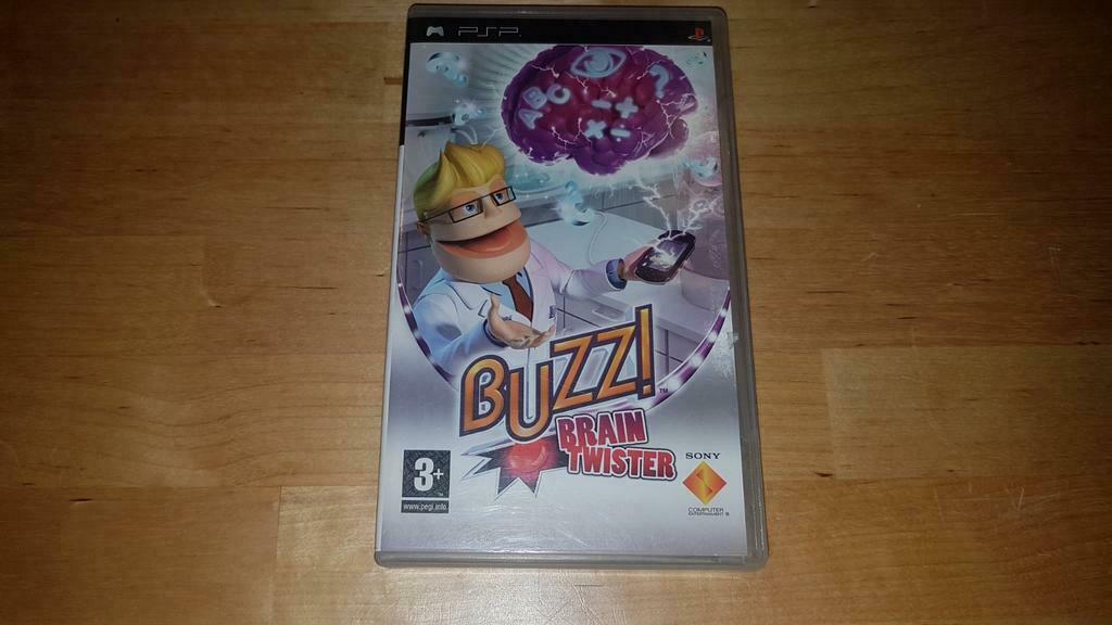 Buzz Brain Twister, Games en Spelcomputers, Games | Sony PlayStation Portable, Zo goed als nieuw, Ophalen of Verzenden
