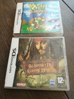 Jeux Nintendo DS (2 jeux + 1 adaptateur), Ophalen, Gebruikt