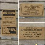 origineel US Army WO II item : small dressing Carlisle model, Collections, Objets militaires | Seconde Guerre mondiale, Enlèvement ou Envoi