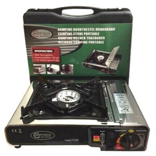 Camping kooktoestel gasstel draagbaar in koffer, Elektronische apparatuur, Kookplaten, Nieuw, Gas, Ophalen of Verzenden
