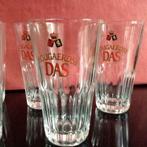 collector item 6 Das Hougaerde bierglazen rood, Enlèvement ou Envoi, Utilisé