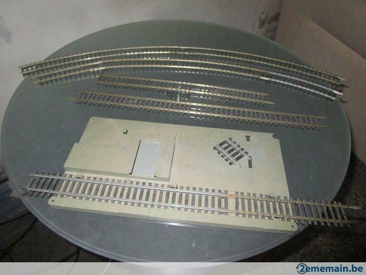 Bord met rails, Hobby en Vrije tijd, Modeltreinen | Overige schalen, Nieuw, Rails, Ophalen