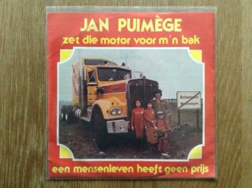 single jan puimege, Cd's en Dvd's, Vinyl Singles, Single, Nederlandstalig, 7 inch, Ophalen of Verzenden