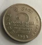 Muntstuk Sri Lanka 2 Rupees, Postzegels en Munten, Ophalen of Verzenden