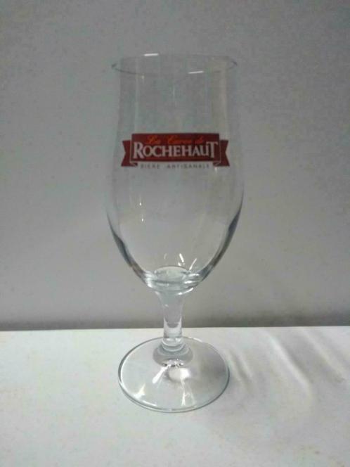 BIERGLAS : LA CUVEE DE ROCHEHAUT (ambachtelijk bier), Verzamelen, Glas en Drinkglazen, Zo goed als nieuw, Bierglas, Ophalen of Verzenden