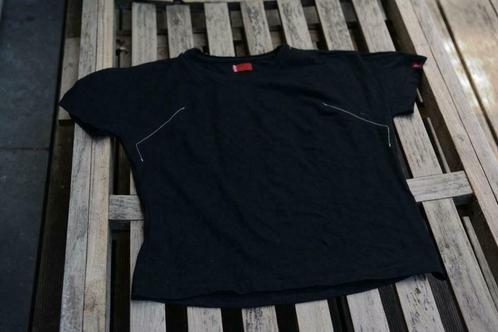 Levi's zwart cropped t-shirt met witte stiksels maat L Coolm, Kleding | Dames, T-shirts, Gedragen, Maat 42/44 (L), Zwart, Korte mouw