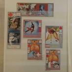 Set van 6 postzegels - SAPPORO 72 OLYMPIC WINTER GAMES, Timbres & Monnaies, Affranchi, Envoi, Sport