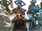 grenouille yoga en terre cuite 25 cm, Antiquités & Art, Enlèvement