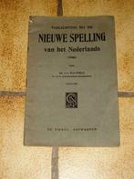 Oud boekje Nieuwe Spelling Nederlands (1946), Ophalen of Verzenden