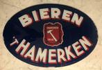 glas  BIEREN D'HAMERKEN Brugge  Zele 1954, Verzamelen, Ophalen of Verzenden