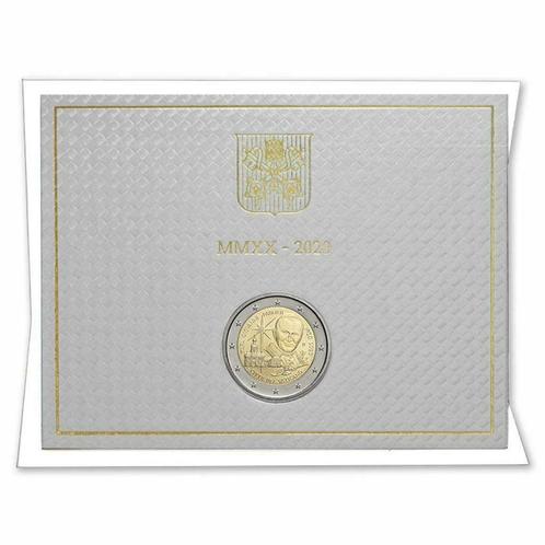 2 euro Vaticaan 2020 - Johannes Paulus II (BU), Postzegels en Munten, Munten | Europa | Euromunten, Losse munt, 2 euro, Vaticaanstad