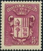 Andorre 1936 armoiries Andorre - 5c - MNH, Envoi, Non oblitéré