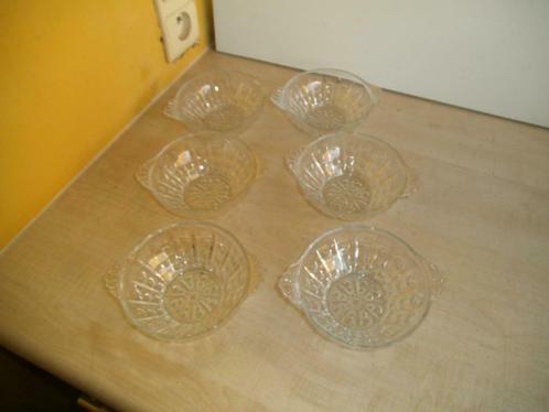 Ensemble de 6 bols en verre (DS166-g), Maison & Meubles, Cuisine | Casseroles & Poêles, Comme neuf, Casserole, Bidon ou Boîte