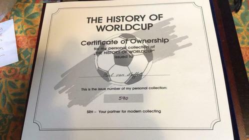 The history of World Cup munten (w1), Postzegels en Munten, Munten en Bankbiljetten | Verzamelingen, Munten, Ophalen of Verzenden