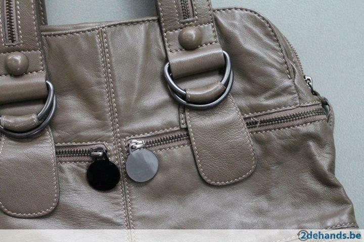 Lederen schoudertas Designers Remix Collection, Handtassen en Accessoires, Tassen | Damestassen, Gebruikt, Verzenden