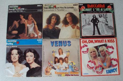 Part 5 - 6 Singeltjes van "Baccara - Venus & Fancy", CD & DVD, Vinyles Singles, Single, Pop, 7 pouces, Enlèvement ou Envoi