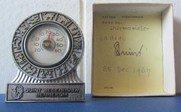 Thermomètre-Quint Wegenbouw-Bennekom-Zodiac-1967, Enlèvement ou Envoi, Maison et Meubles