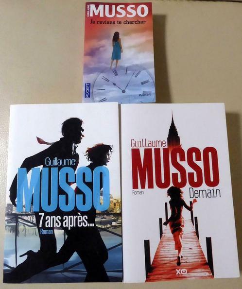Lot 3 romans Guillaume Musso 2008/2012/2013, Livres, Romans, Utilisé, Belgique, Enlèvement ou Envoi