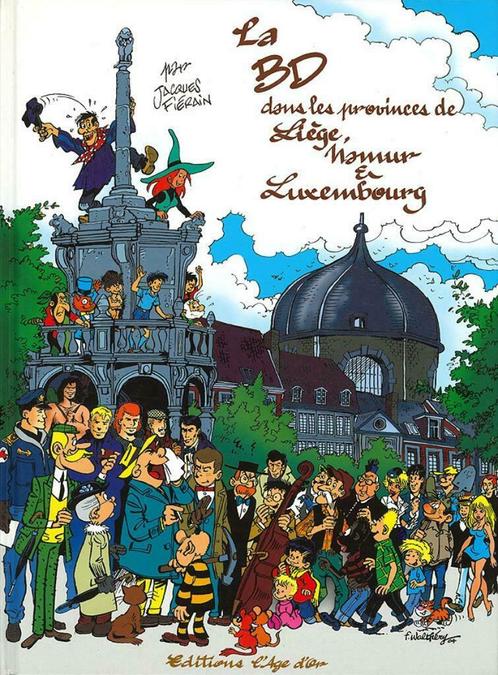 La BD dans les provinces de Liège, Namur et Luxembourg + get, Boeken, Stripverhalen, Zo goed als nieuw, Eén stripboek, Ophalen of Verzenden
